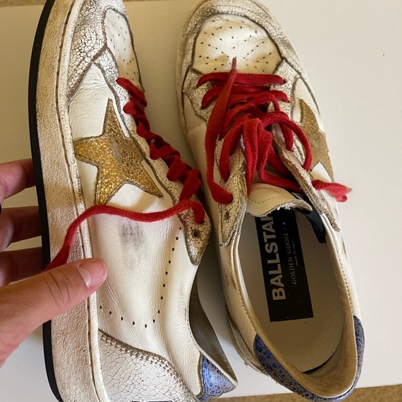 Golden Goose Ball star size 38! Barely worn! - Picture 6 of 7